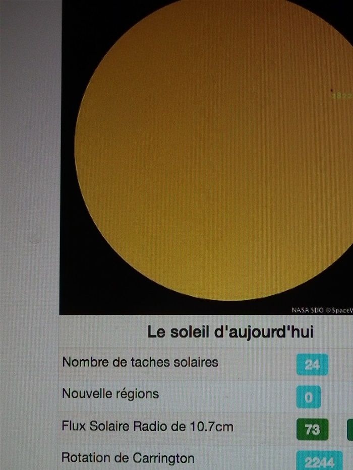 Une tache devient une région qu'on décompose en 
